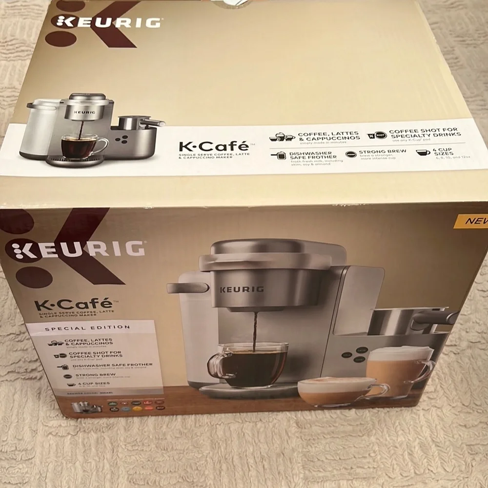 Keurig K-Cafe Special Edition K-Cup Pod Coffee, Latte and Cappuccino Maker, New - Picture 6 of 16